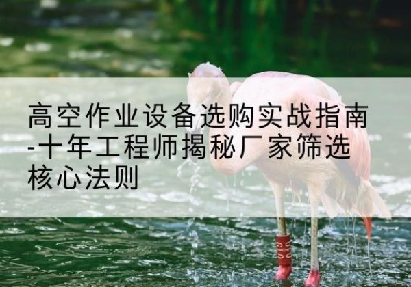 顺义区剪叉式升降机厂家-高空作业设备选购实战指南-十年工程师揭秘厂家筛选核心法则
